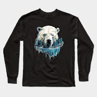 Polar Bear Animal Beauty Nature Wildlife Discovery Long Sleeve T-Shirt